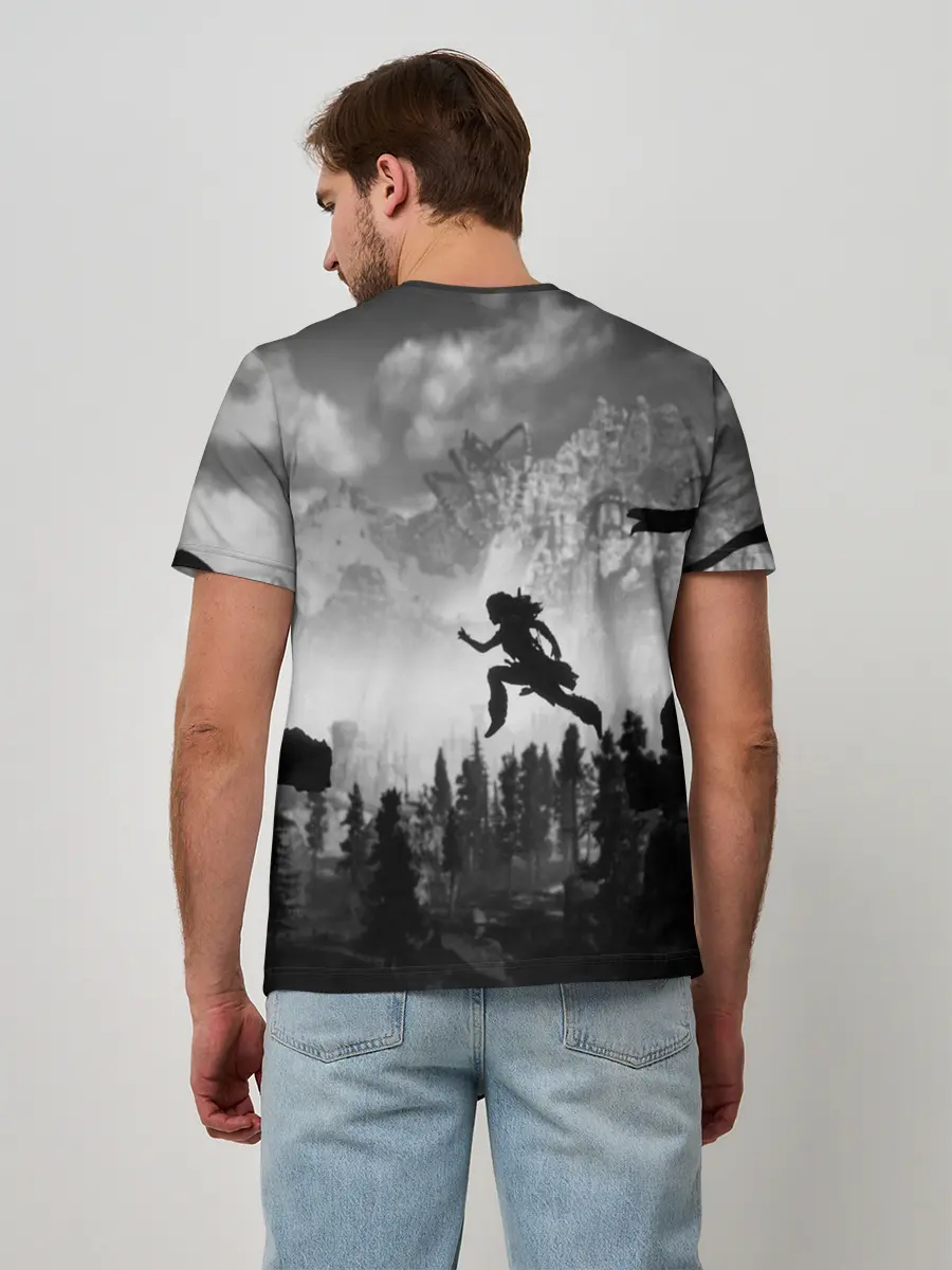 Мужская базовая футболка / Horizon Zero Dawn