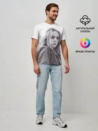 Мужская базовая футболка / BILLIE EILISH