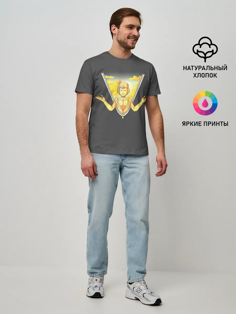 Мужская базовая футболка / Прощай, Бруно. JoJo