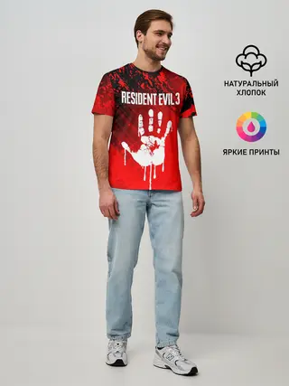 Мужская базовая футболка / RESIDENT EVIL 3