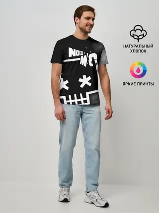 Мужская базовая футболка / Noize MC