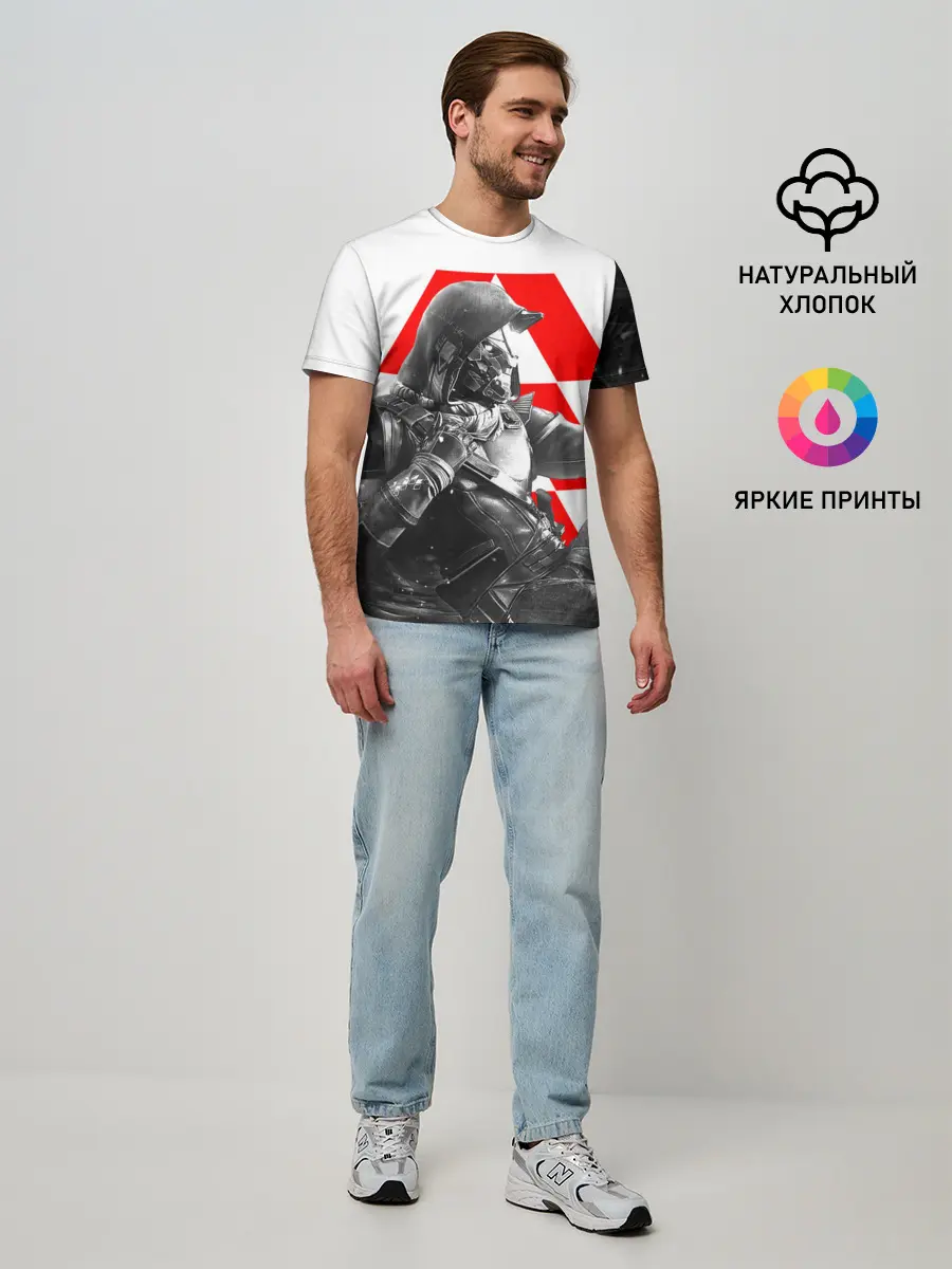 Мужская базовая футболка / DESTINY CAYDE 6 / КЕЙД 6 ОХОТНИК EXO