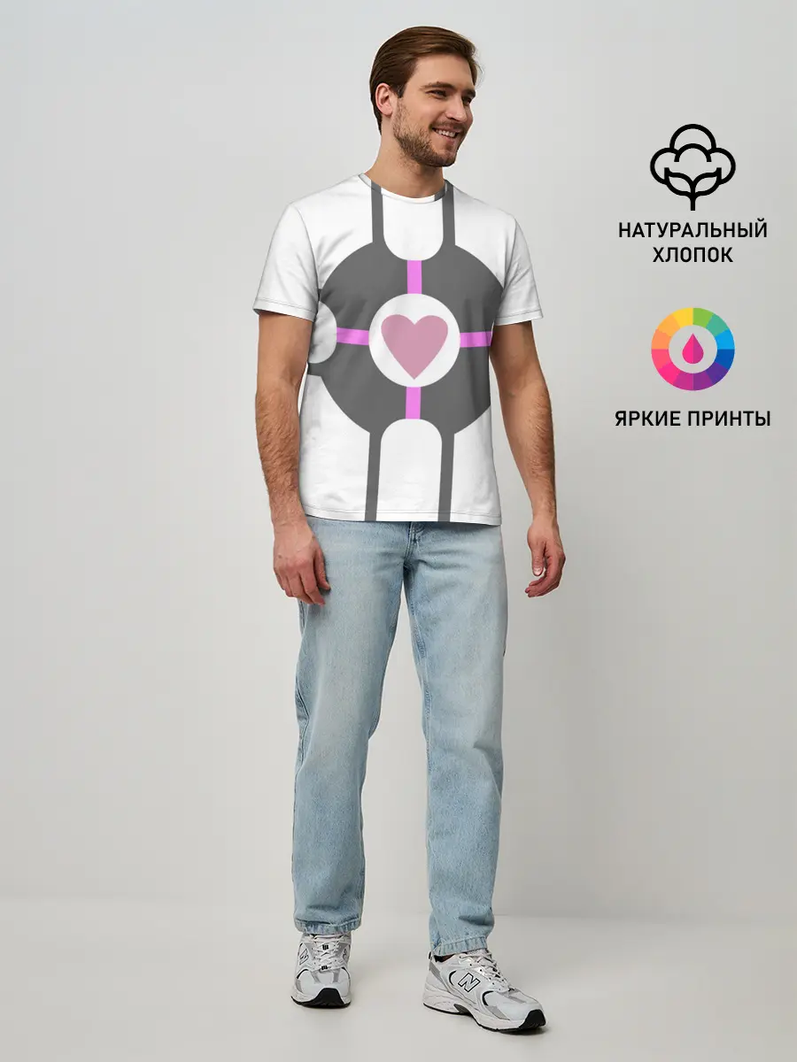 Мужская базовая футболка / Куб Компаньон