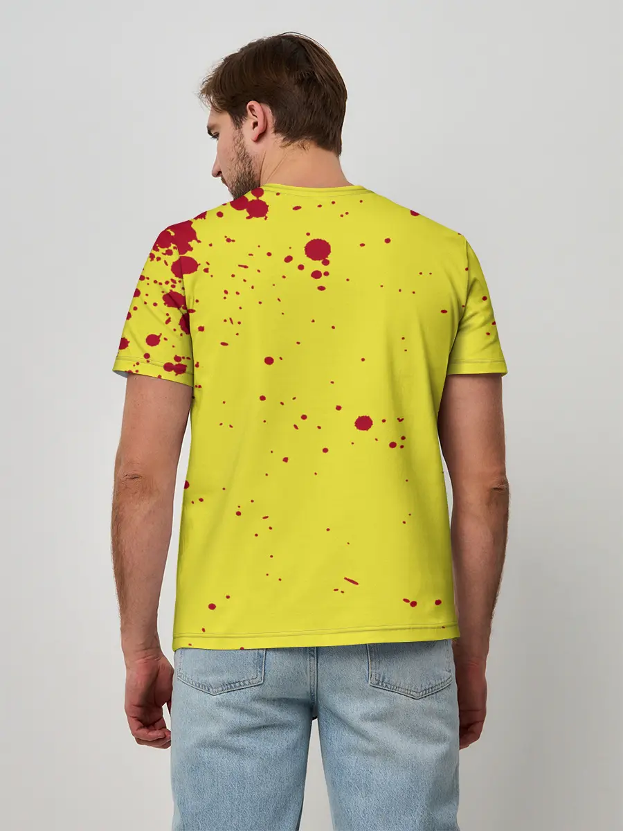 Мужская базовая футболка / TRAUMA TEAM Cyberpunk 2077