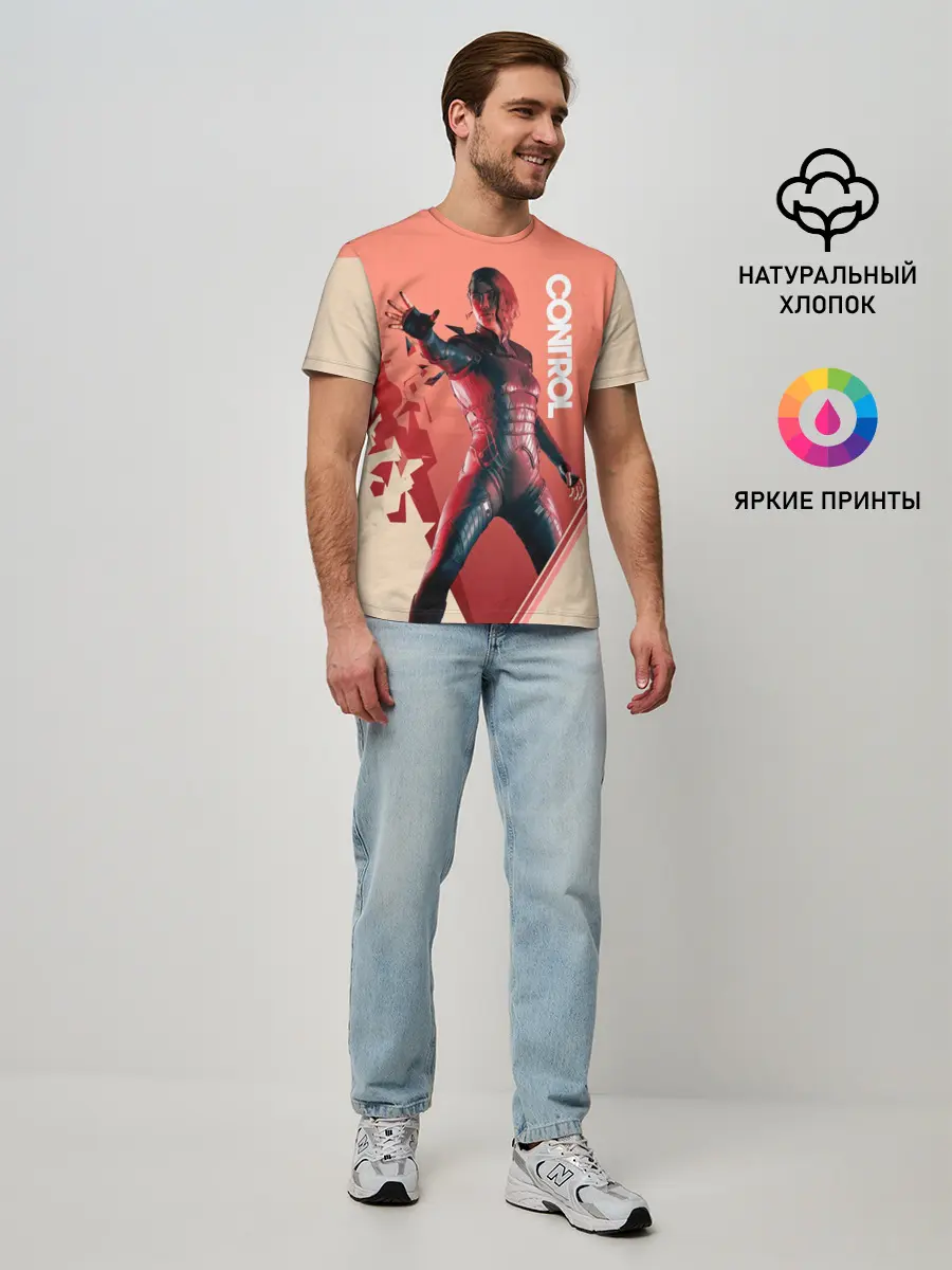 Мужская базовая футболка / Control | Jesse Фейден