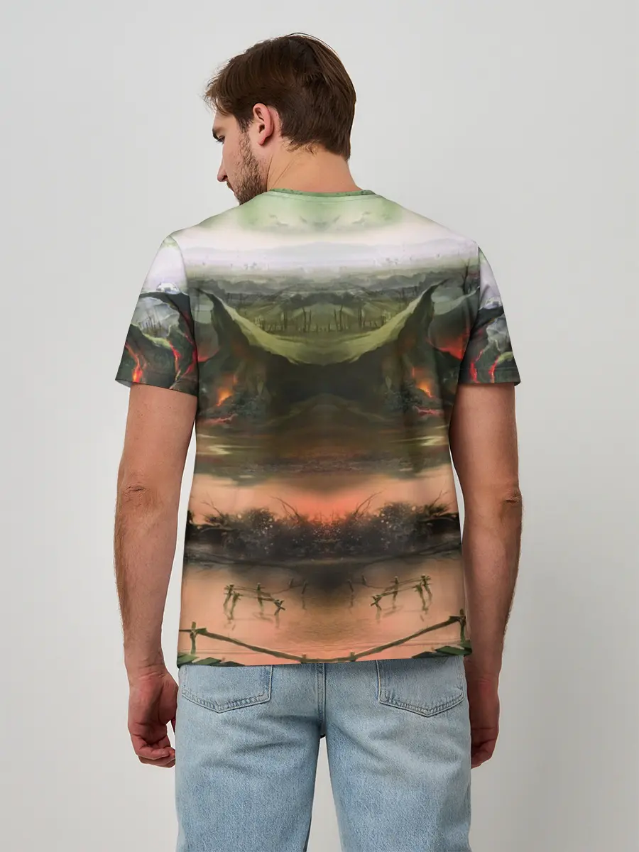 Мужская базовая футболка / STALKER