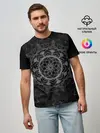 Мужская базовая футболка / Мандала