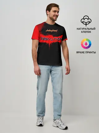 Мужская базовая футболка / Demolition - Judas Priest