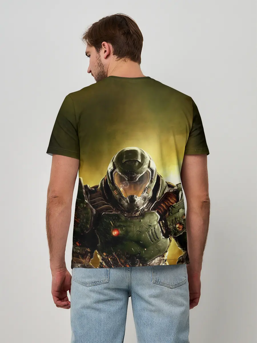 Мужская базовая футболка / DOOM