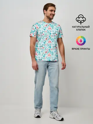 Мужская базовая футболка / 36,6