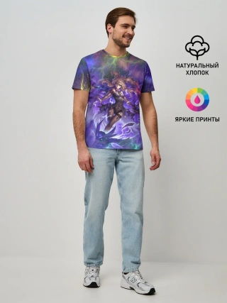 Мужская базовая футболка / Ифрит | Геншин Импакт