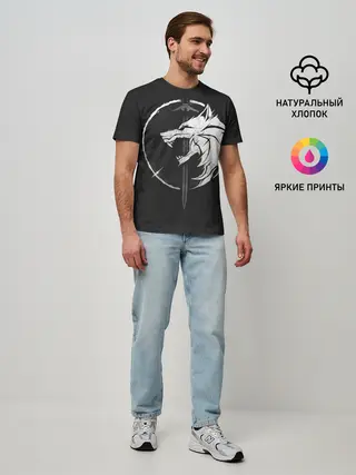 Мужская базовая футболка / The Witcher 3: Wild Hunt