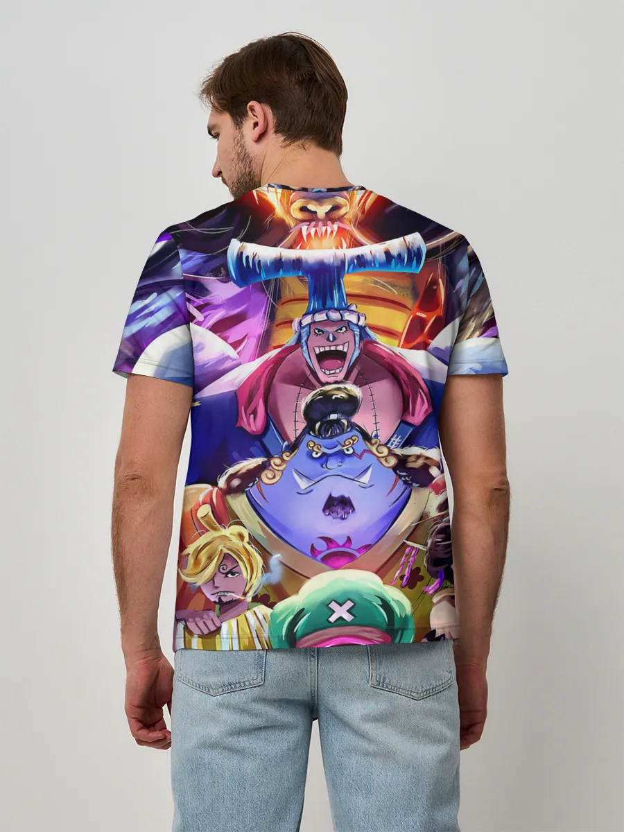 Мужская базовая футболка / ONE PIECE | ВАН ПИС ПЕРСОНАЖИ