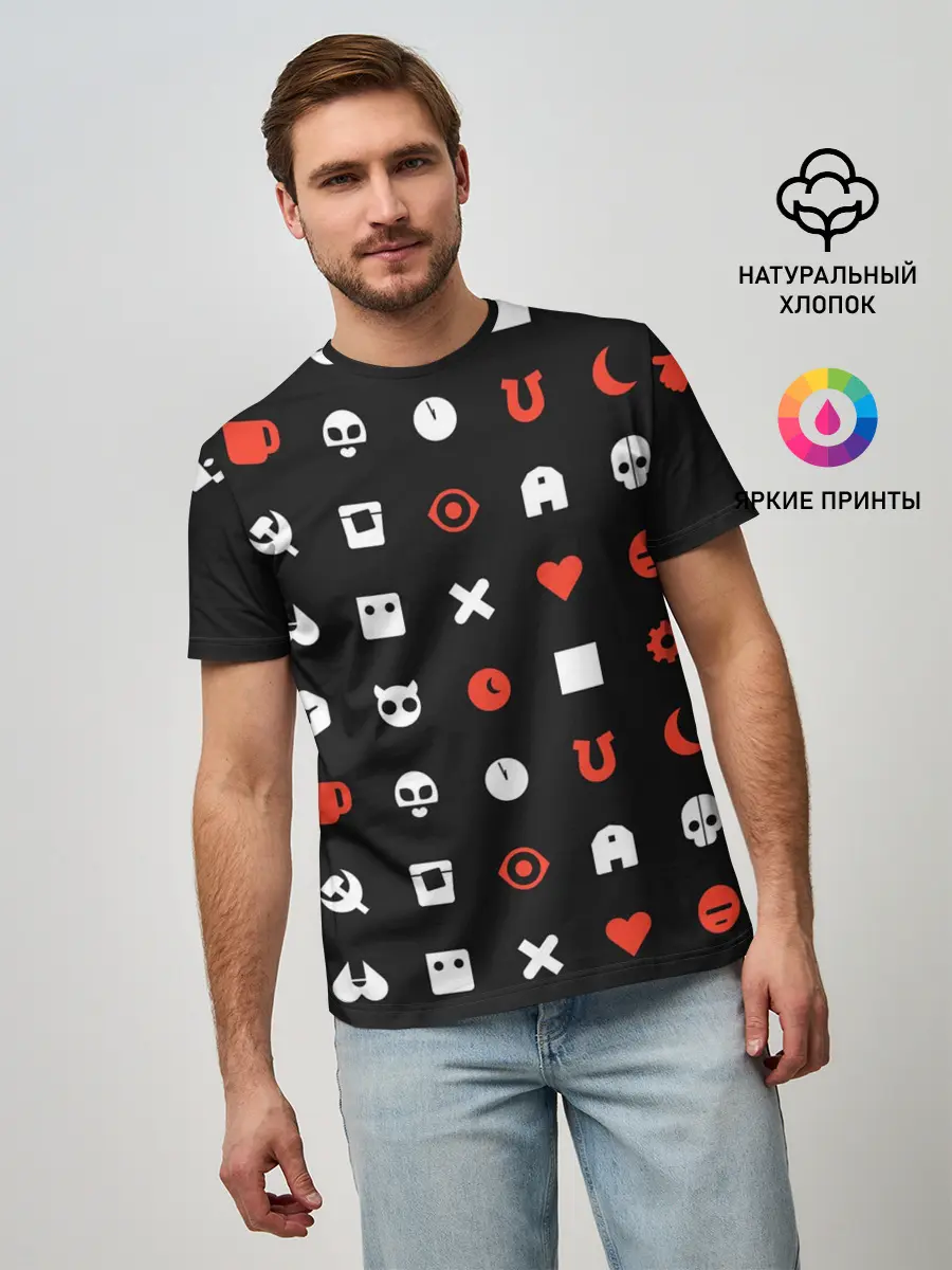 Мужская базовая футболка / Любовь смерть и роботы
