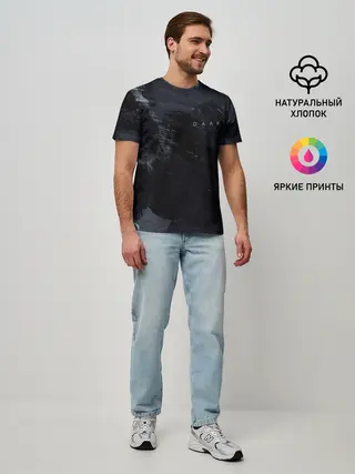 Мужская базовая футболка / DARK - No Future