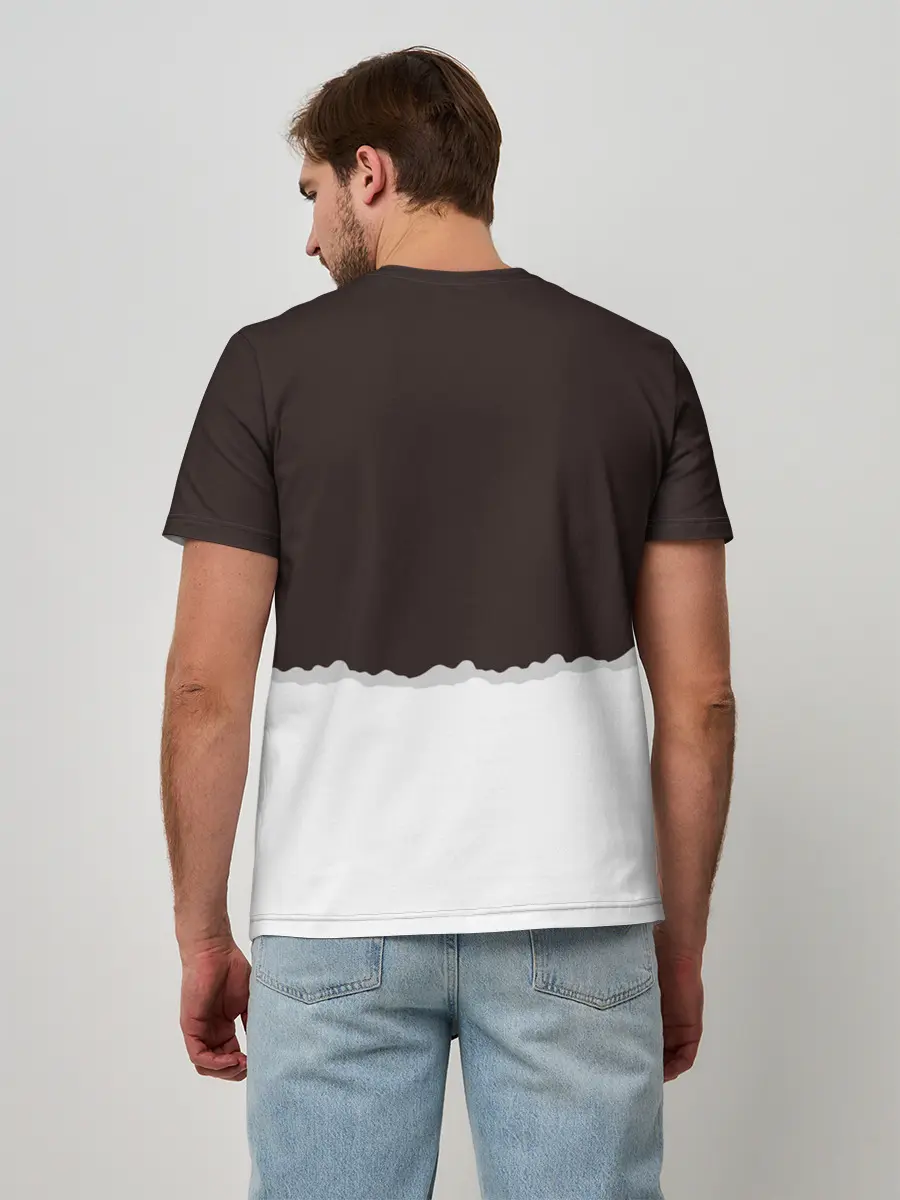 Мужская базовая футболка / Снегурка