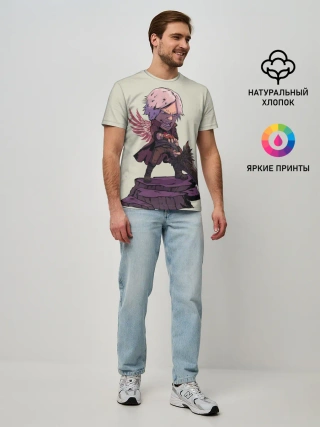 Мужская базовая футболка / Dante Big head