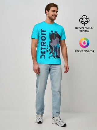 Мужская базовая футболка / ANDROID RK800