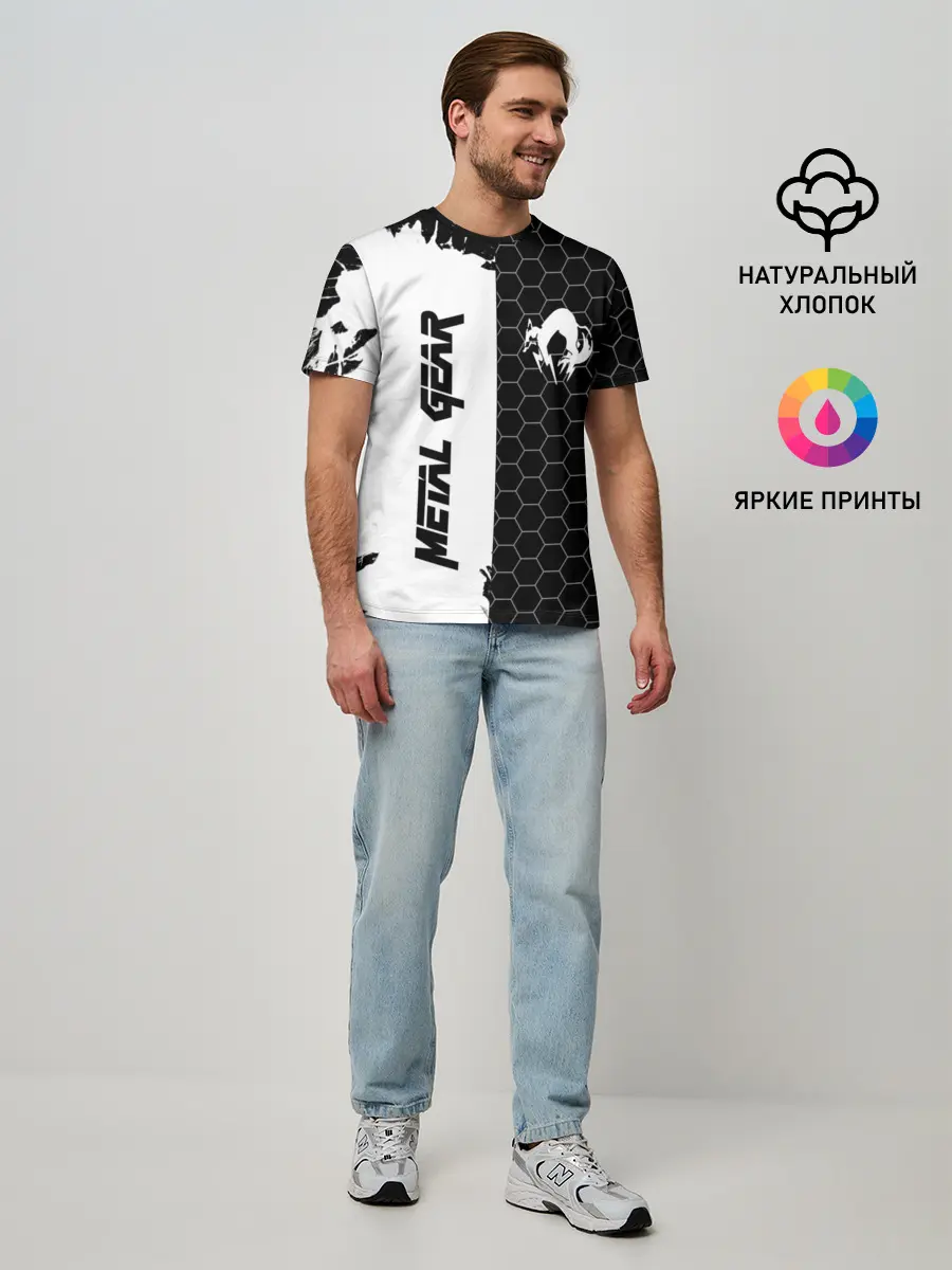 Мужская базовая футболка / METAL GEAR SOLID