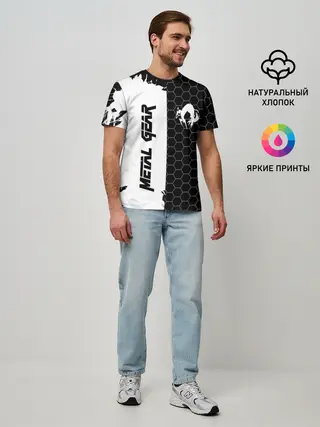 Мужская базовая футболка / METAL GEAR SOLID