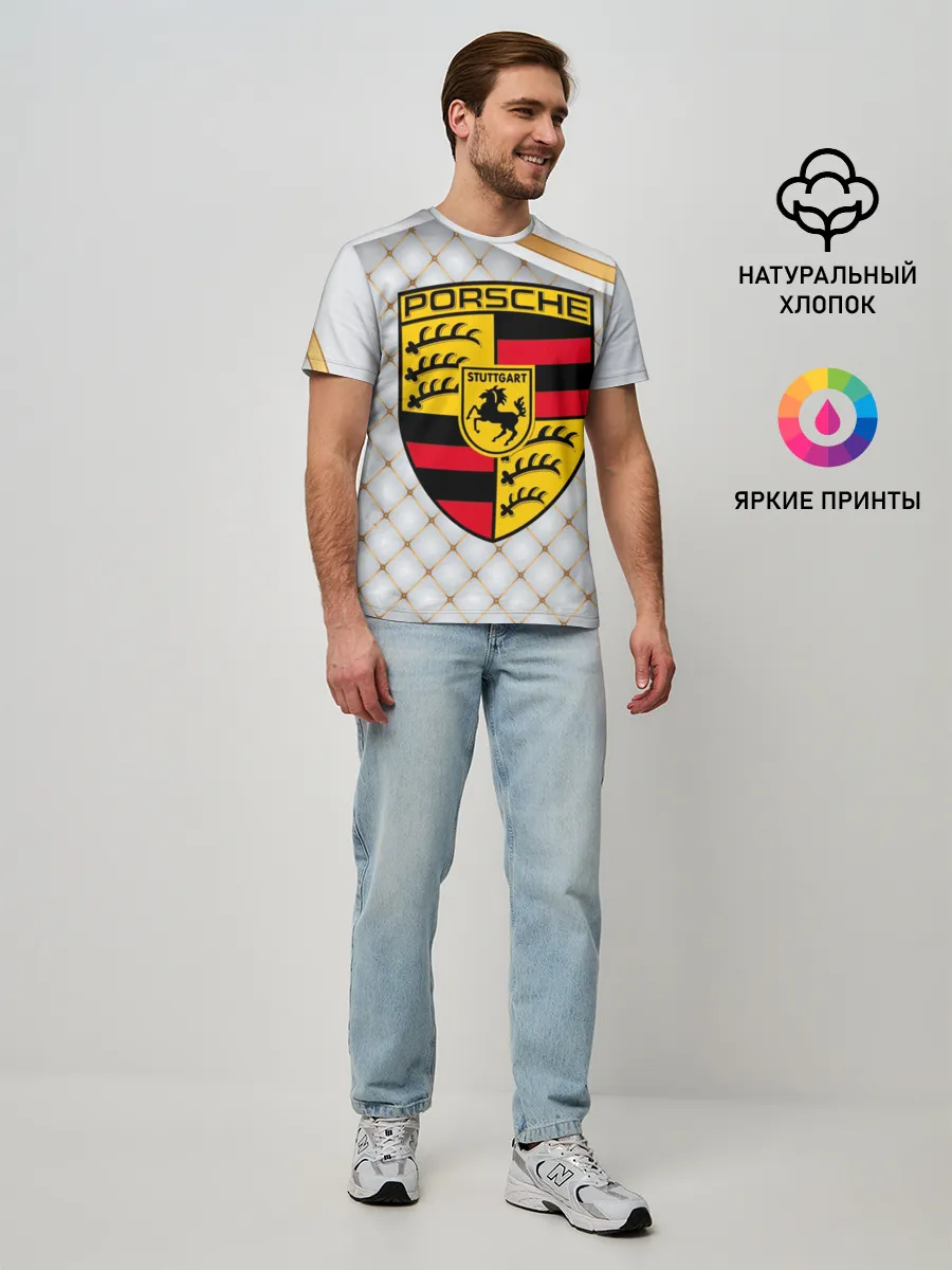 Мужская базовая футболка / PORSCHE