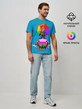 Мужская базовая футболка / 6IX9INE
