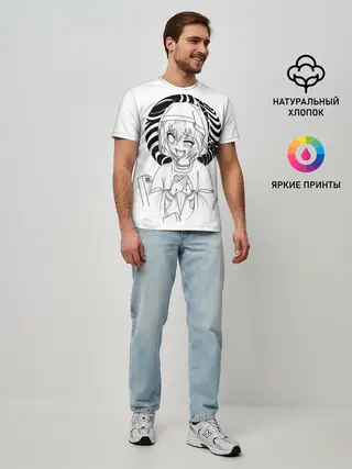 Мужская базовая футболка / Ahegao