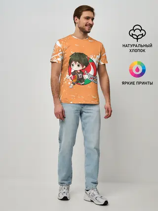 Мужская базовая футболка / Yamaguchi Tadashi | Haikyu | Волейбол