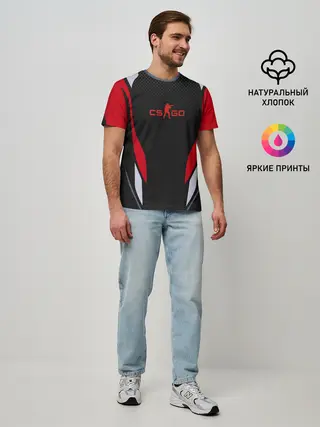 Мужская базовая футболка / CS GO