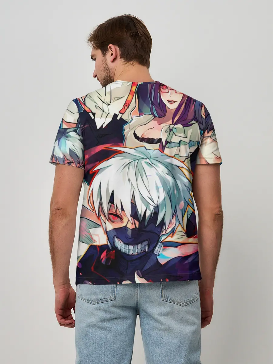 Мужская базовая футболка / Tokyo Ghoul