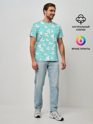 Мужская базовая футболка / Paper Airlines