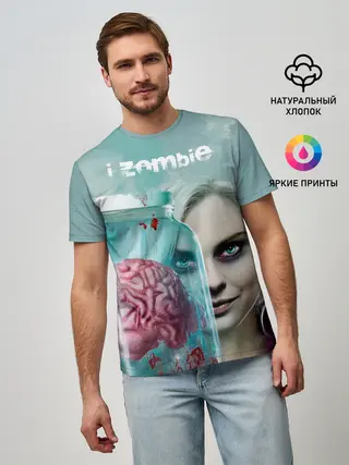 Мужская базовая футболка / i-ZOMBIE