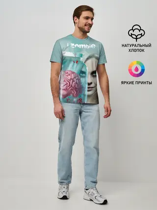 Мужская базовая футболка / i-ZOMBIE