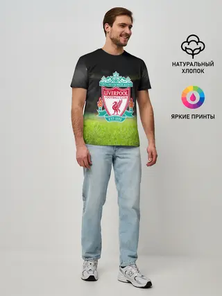 Мужская базовая футболка / LIVERPOOL