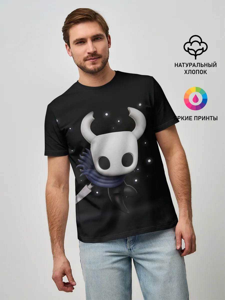 Мужская базовая футболка / Hollow Knight