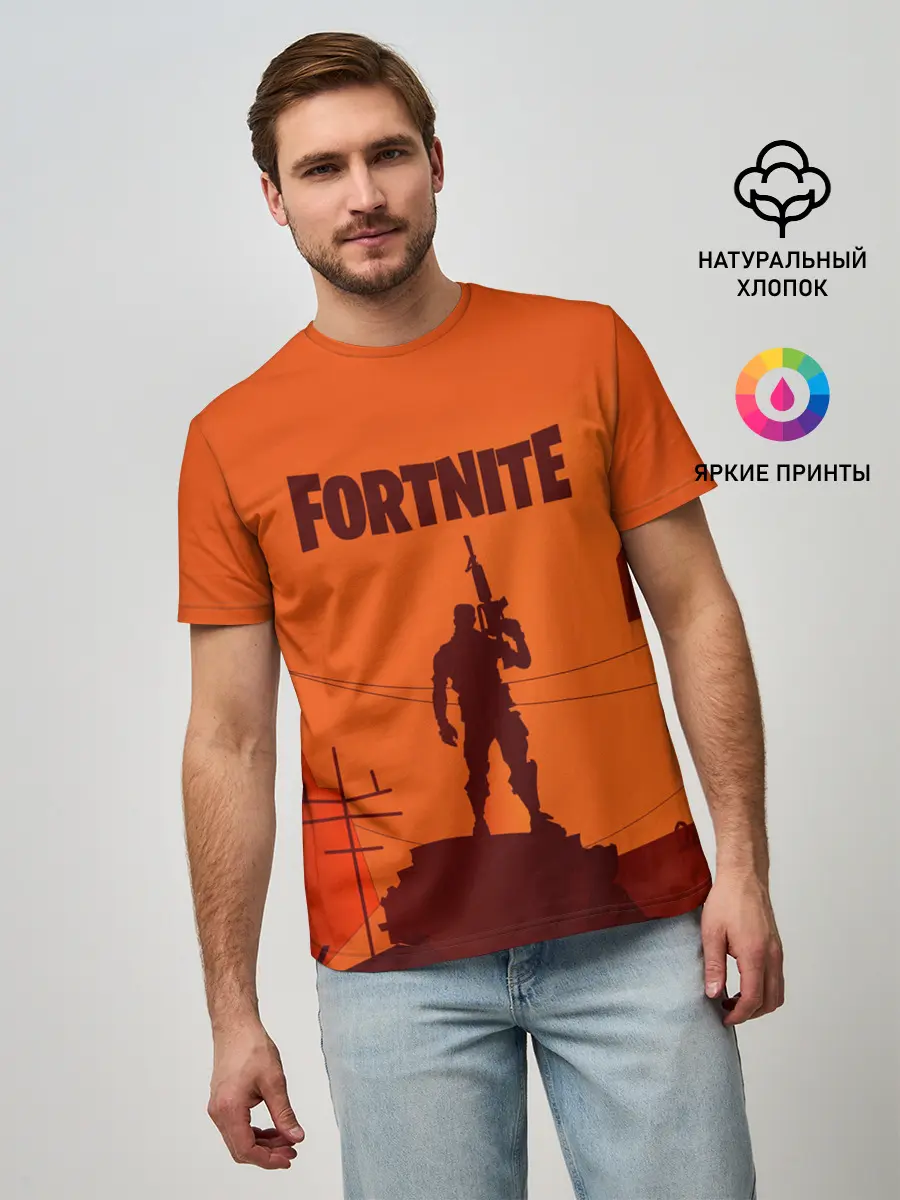 Мужская базовая футболка / FORTNITE
