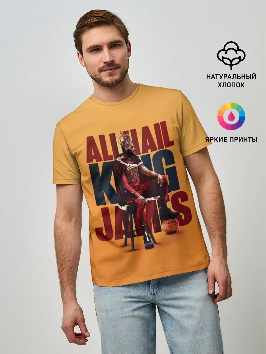 Мужская базовая футболка / LeBron James