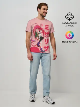 Мужская базовая футболка / Mizarisa