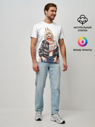 Мужская базовая футболка / Пауэр Power