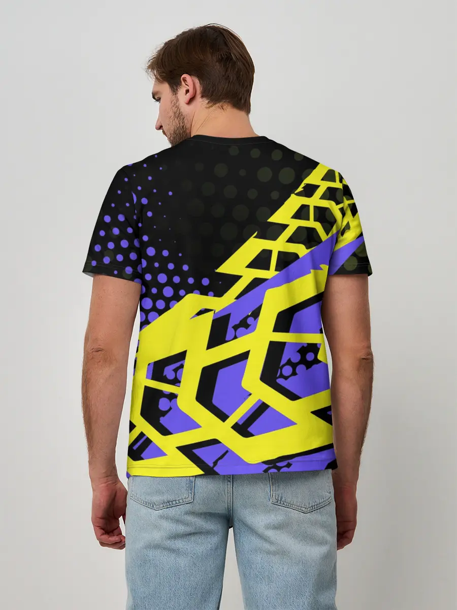 Мужская базовая футболка / Subaru