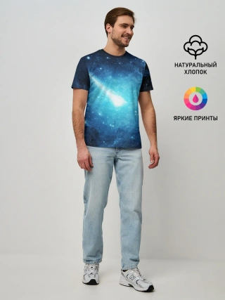 Мужская базовая футболка / Комета