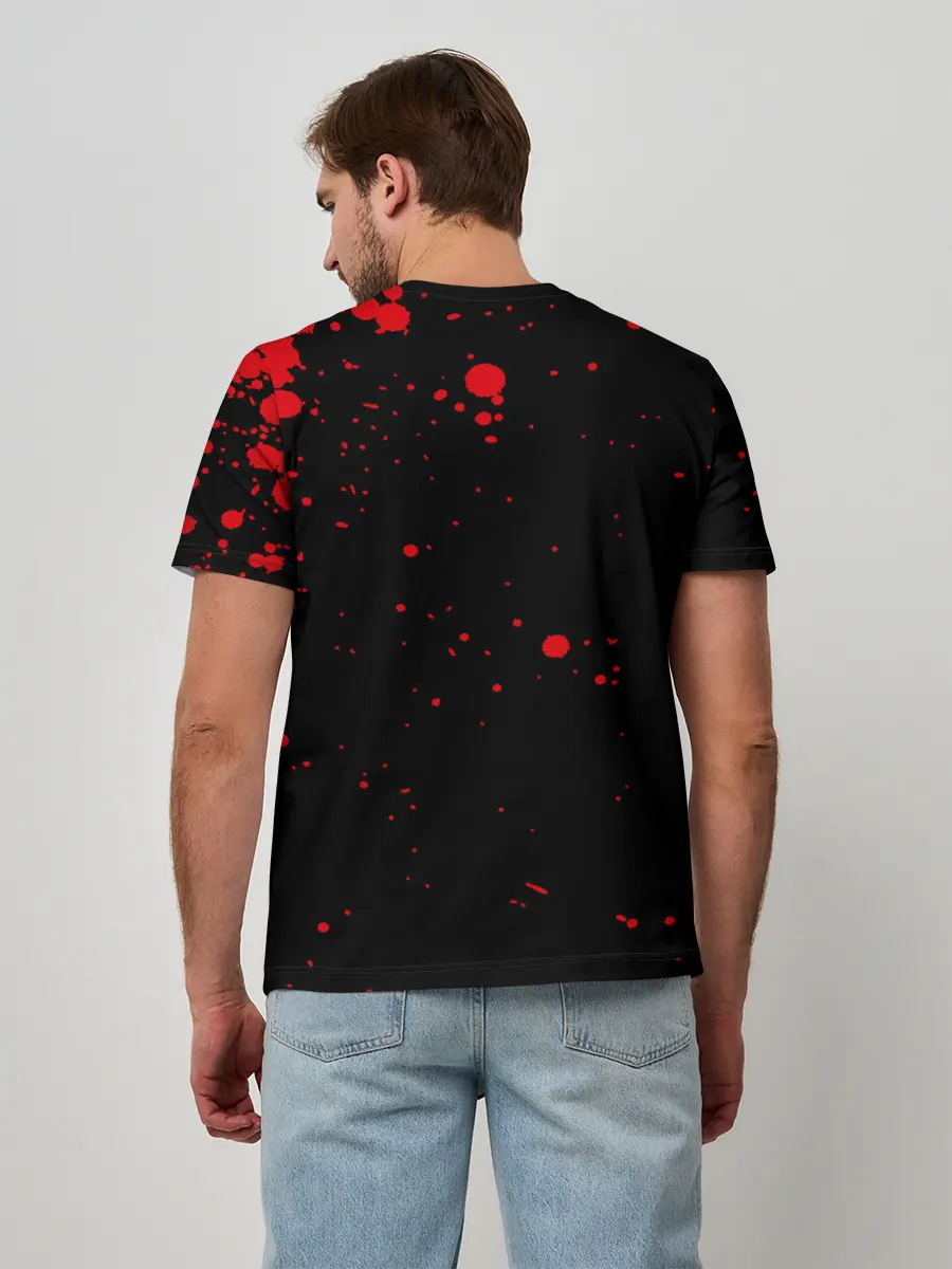 Мужская базовая футболка / WITHER SKELETON