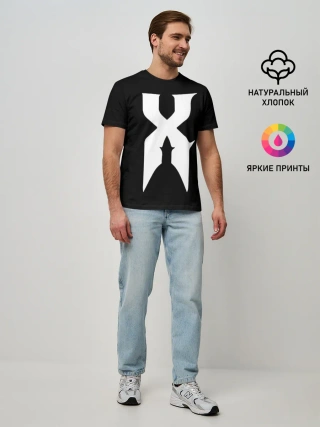 Мужская базовая футболка / X