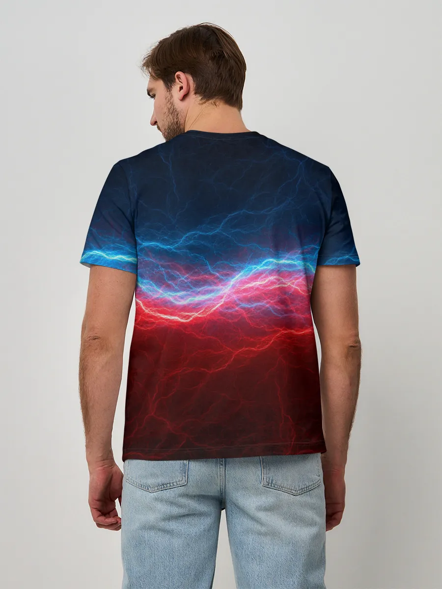 Мужская базовая футболка / Огонь и лёд