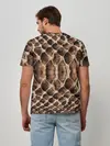 Мужская базовая футболка / Snake Skin
