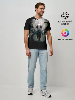 Мужская базовая футболка / Hollow Knight