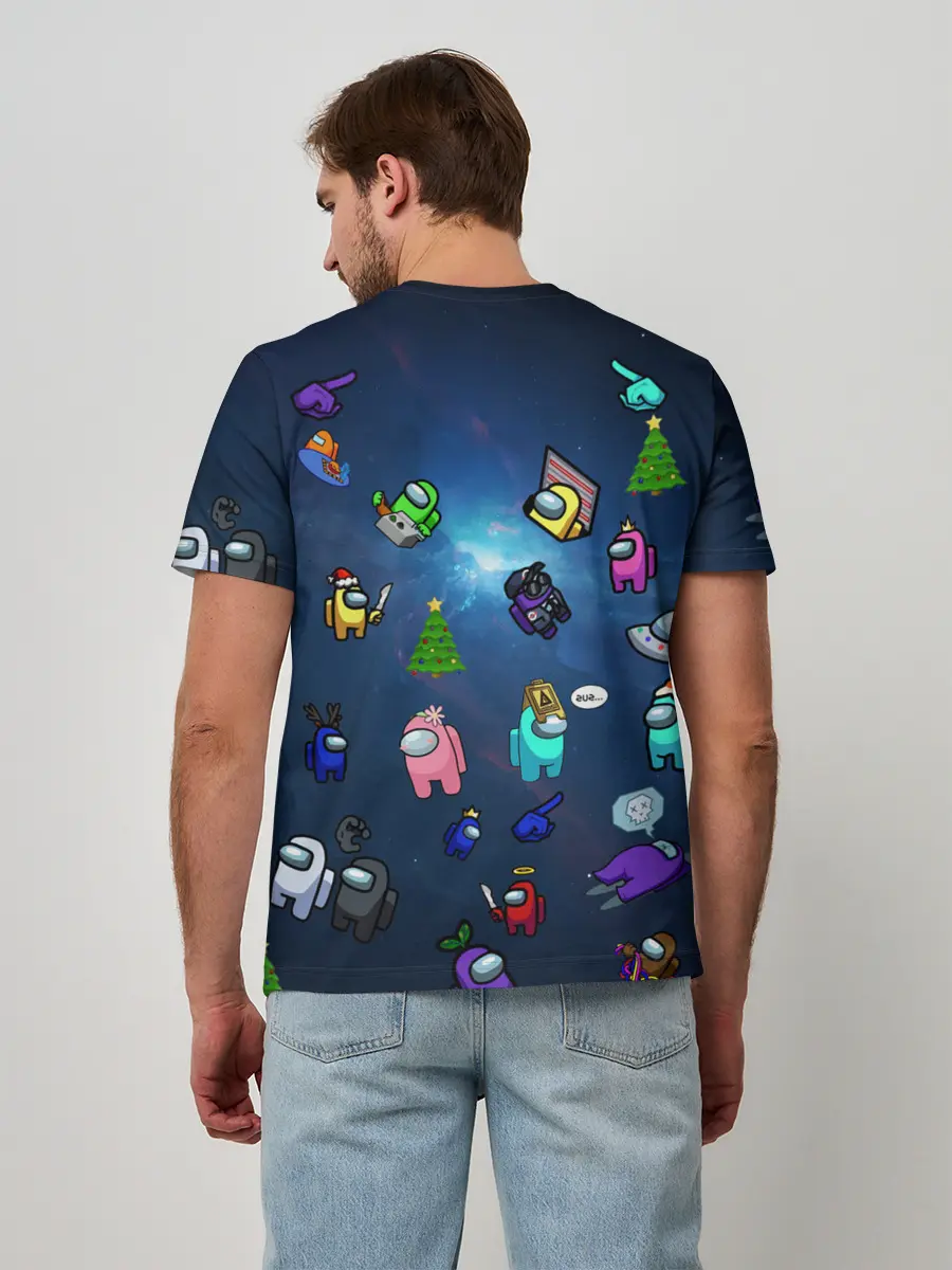 Мужская базовая футболка / Among US