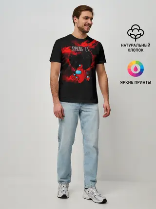 Мужская базовая футболка / Among Us