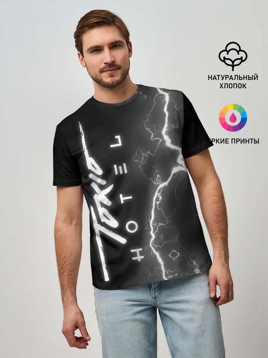 Мужская базовая футболка / Tokio Hotel