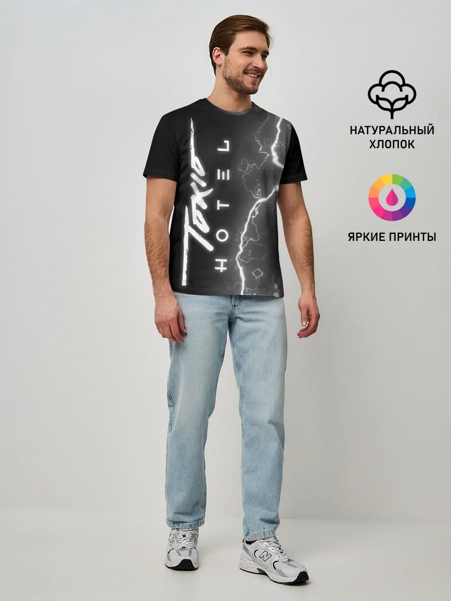 Мужская базовая футболка / Tokio Hotel